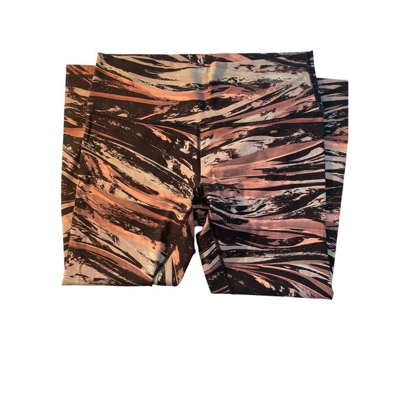 FABLETICS Rose Pink + Patterned Leggings Bundle – Size L & 12, Athleisure Set - Picture 5 of 6